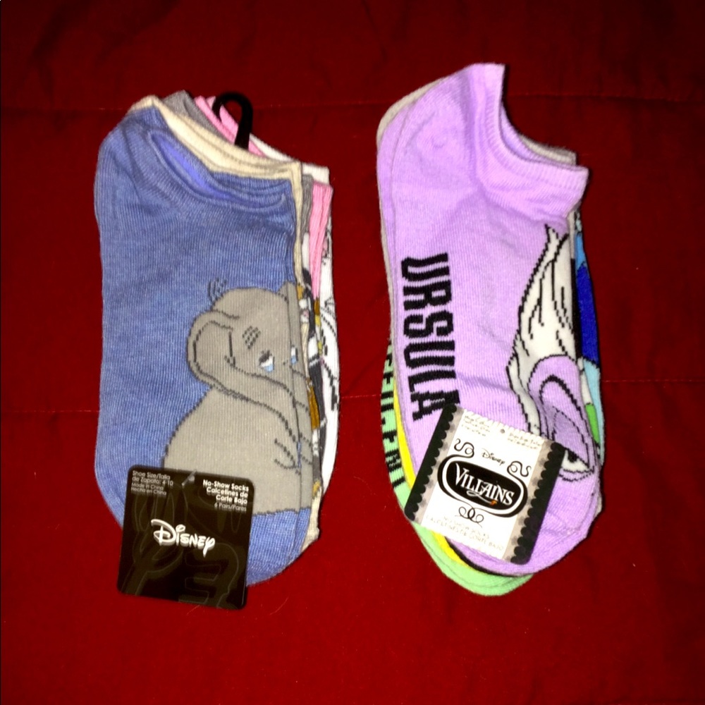 Disney animals and Disney Villains socks.